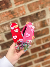 Load image into Gallery viewer, Candy heart headbands!
