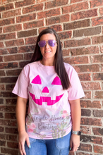 Load image into Gallery viewer, Pink-O-Lantern tee
