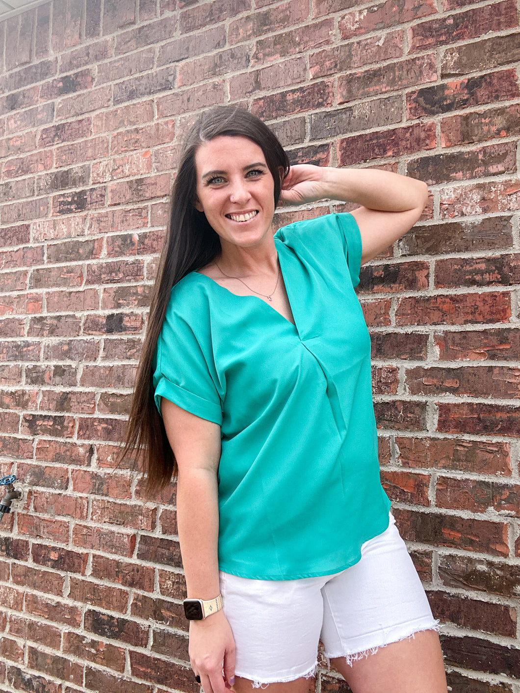 Whitney woven blouse