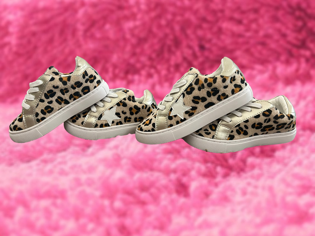 Kids Leopard sneakers